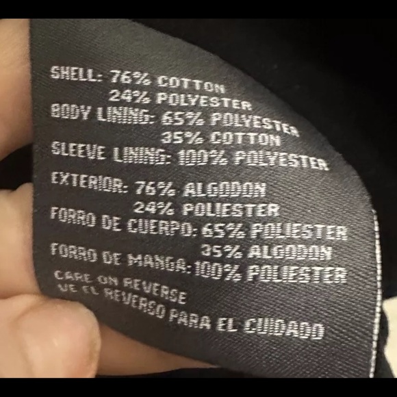 Kenneth Cole Pea Coat Women’s Size Medium Black with Belt - Picture 4 of 4